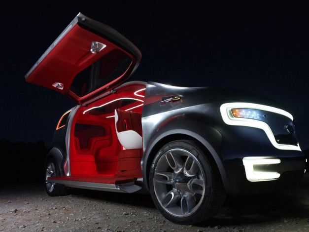 Обои картинки фото ford airstream concept 2007, автомобили, ford, 2007, concept, airstream