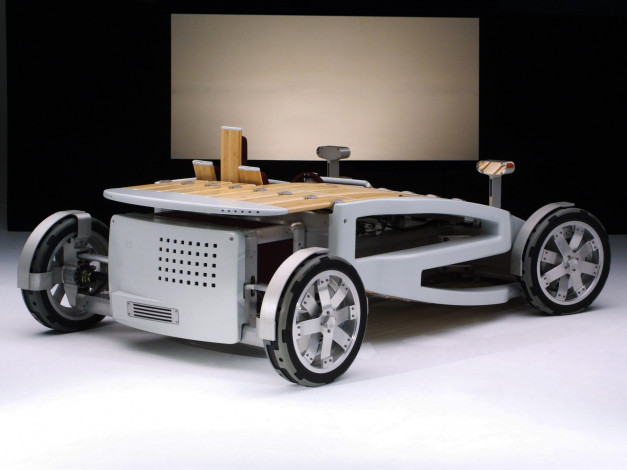 Обои картинки фото ford ma concept 2002, автомобили, ford, concept, ma, 2002