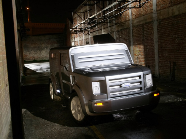 Обои картинки фото ford synus concept 2005, автомобили, ford, 2005, concept, synus