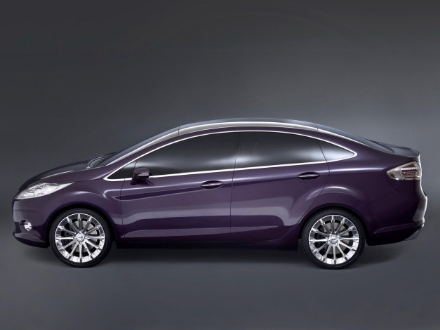 Обои картинки фото ford verve concept 2007, автомобили, ford, concept, verve, 2007