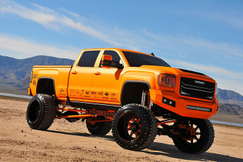 обоя 2016-gmc-denali-2500, автомобили, custom pick-up, gmc