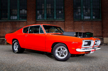 Картинка 1969-plymouth-barracuda автомобили plymouth