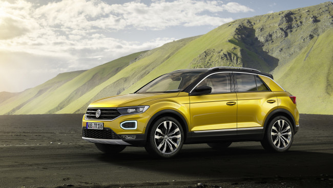 Обои картинки фото volkswagen t-roc 2018, автомобили, volkswagen, 2018, t-roc