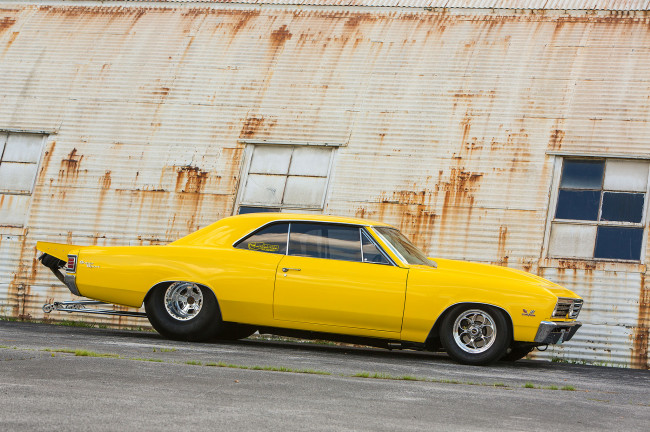 Обои картинки фото 1967-chevelle, автомобили, chevrolet