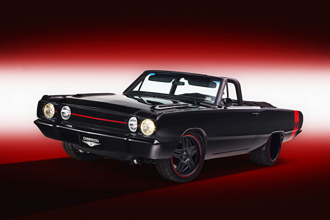 Обои картинки фото 1967-dodge-dart-convertible-gt, автомобили, dodge