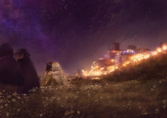 Картинка аниме unknown +другое+ девочки