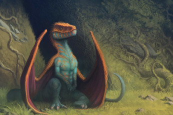 Картинка фэнтези драконы дракон