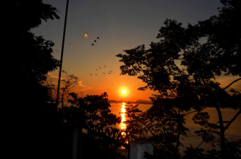 Картинка природа восходы закаты простор