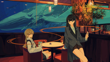 Картинка аниме bang+dream девушки