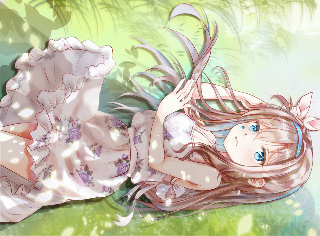 Обои картинки фото аниме, unknown,  другое , девушка