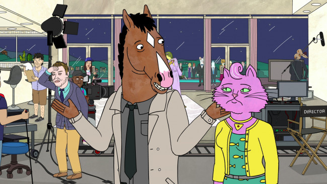 Обои картинки фото мультфильмы, bojack horseman, bojack, horseman