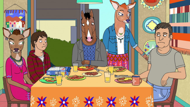 Обои картинки фото мультфильмы, bojack horseman, bojack, horseman