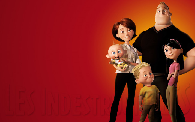 Обои картинки фото мультфильмы, the incredibles, the, incredibles