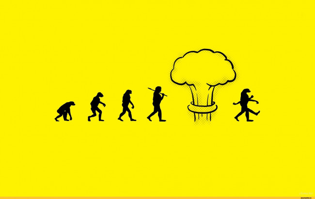 Обои картинки фото юмор и приколы, мутант, эволюция, взрыв