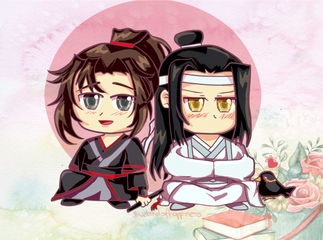 Обои картинки фото аниме, mo dao zu shi, the, untamed, неукротимый, повелитель, чэньцин, мосян, тунсю, mo, dao, zu, shi, магистр, дьявольского, культа