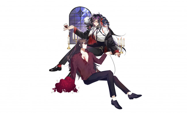 Обои картинки фото аниме, mo dao zu shi, the, untamed, неукротимый, повелитель, чэньцин, мосян, тунсю, mo, dao, zu, shi, магистр, дьявольского, культа