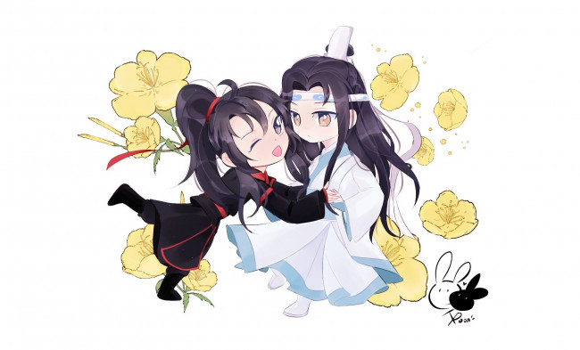 Обои картинки фото аниме, mo dao zu shi, the, untamed, неукротимый, повелитель, чэньцин, мосян, тунсю, mo, dao, zu, shi, магистр, дьявольского, культа