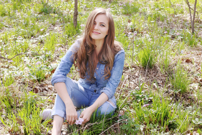 Обои картинки фото девушки, людмила насонова, людмила, насонова