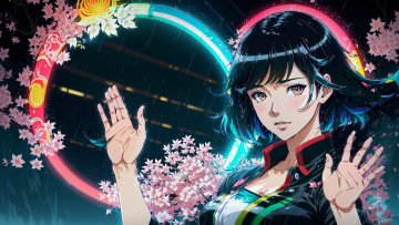 Картинка аниме unknown +другое+ нейросети графика нейроарт ai art нейронные сети рисунки нейро искусство