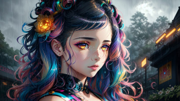 Картинка аниме unknown +другое+ нейросети графика нейроарт ai art нейронные сети рисунки нейро искусство