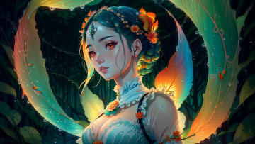 Картинка аниме unknown +другое+ нейросети графика нейроарт ai art нейронные сети рисунки нейро искусство