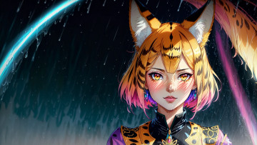 Картинка аниме животные +существа нейросети графика нейроарт ai art нейронные сети рисунки нейро искусство