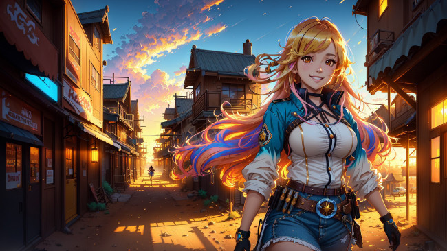 Обои картинки фото аниме, город,  улицы,  интерьер,  здания, нейросети, графика, нейроарт, ai, art, нейронные, сети, рисунки, нейро, искусство