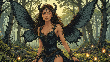 обоя фэнтези, феи, нейросети, графика, нейроарт, ai, art, нейронные, сети, рисунки, нейро, искусство, нейрографика, graphics, neuroart, neural, networks, drawings, neuro, neurography