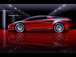 Картинка toyota alessandro volta concept 2004 автомобили 3д