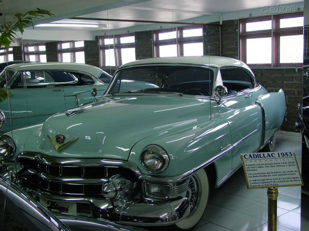 Обои картинки фото cadillac, 1953, автомобили
