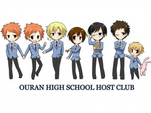 Картинка аниме ouran high school host club