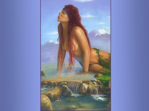 Картинка фэнтези девушки