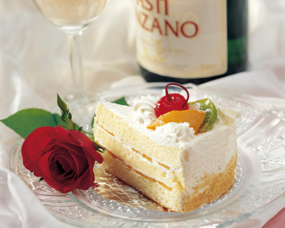 Обои картинки фото еда, торт, только