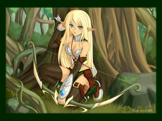 Обои картинки фото аниме, weapon, blood, technology