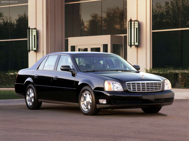 Обои картинки фото cadillac, deville, 2002, автомобили