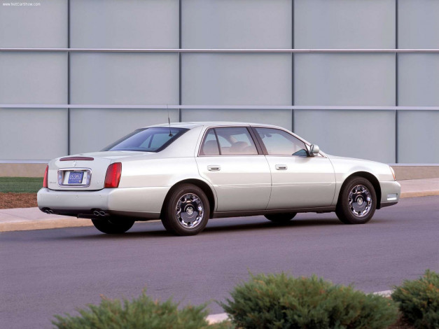 Обои картинки фото cadillac, deville, 2002, автомобили