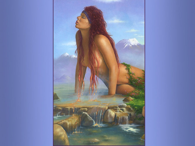 Обои картинки фото фэнтези, девушки