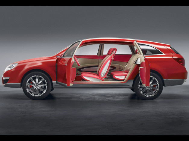 Обои картинки фото volkswagen, neeza, concept, 2006, автомобили