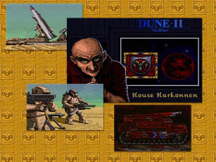 обоя dune, ii, видео, игры, the, building, of, dynasty