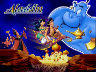 Картинка мультфильмы aladdin