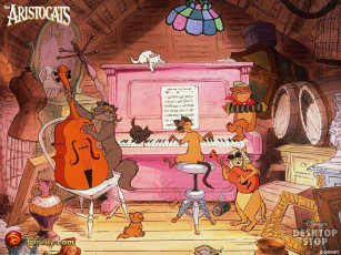 Картинка мультфильмы the aristocats