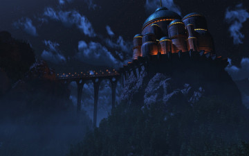 Картинка 3д графика nature landscape природа