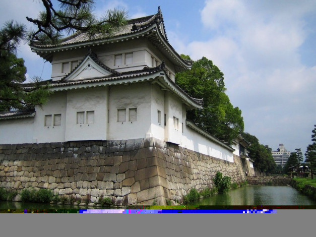 Обои картинки фото города, замки, Японии