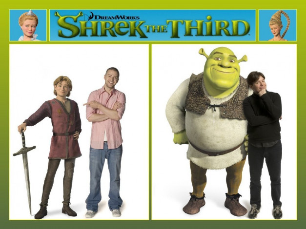 Обои картинки фото мультфильмы, shrek, the, third