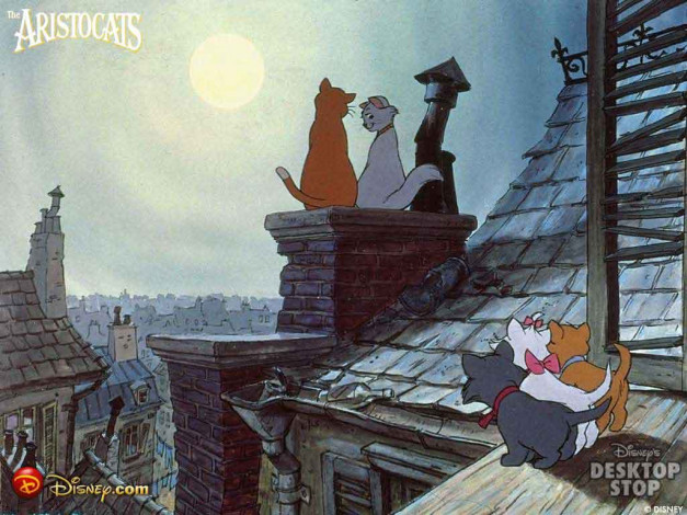 Обои картинки фото мультфильмы, the, aristocats
