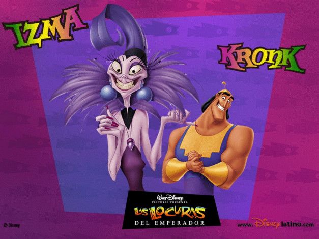 Обои картинки фото мультфильмы, the, emperor`s, new, groove