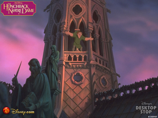 Обои картинки фото мультфильмы, the, hunchback, of, notre, dame