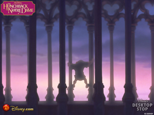 Обои картинки фото мультфильмы, the, hunchback, of, notre, dame