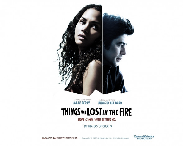Обои картинки фото things, we, lost, in, the, fire, кино, фильмы