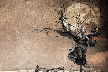 Картинка разное компьютерный дизайн ангел труба